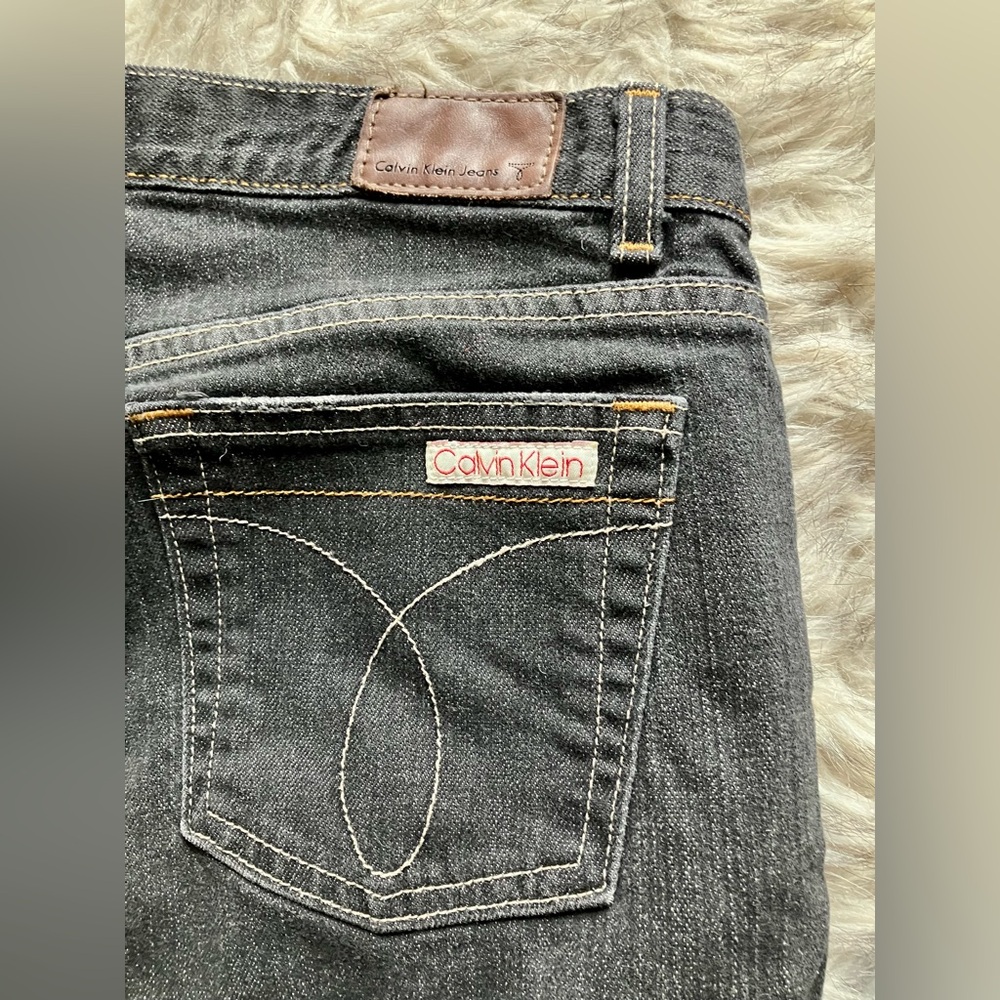Vintage Calvin Klein dark wash bootcut jeans